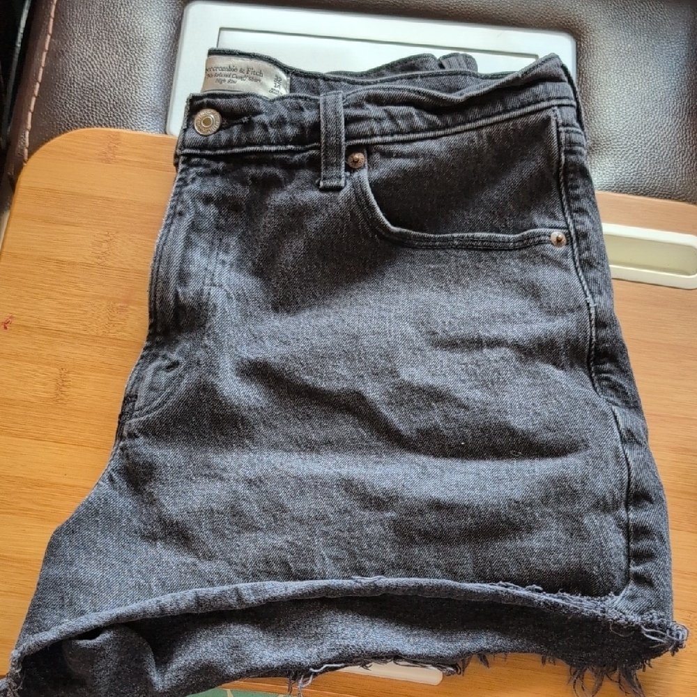 Abercrombie & Fitch Dark  Jean Shorts